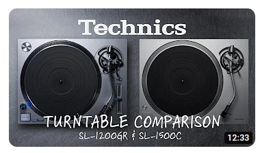 [해외리뷰] Technics SL-1500C 대 Technics SL-1200GR | 어떤 턴테이블이 당신에게 가장 ...